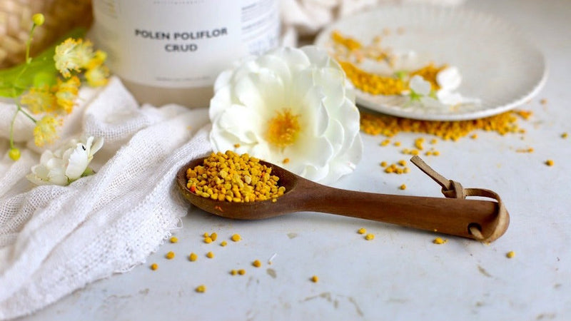 Polen crud poliflor – probiotic natural pentru digestie și imunitate