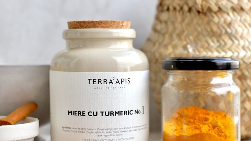 Miere cu Turmeric No. 1 – un elixir al vitalității și echilibrului