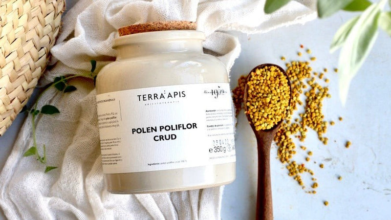 Polen crud poliflor – probiotic natural pentru energie și imunitate