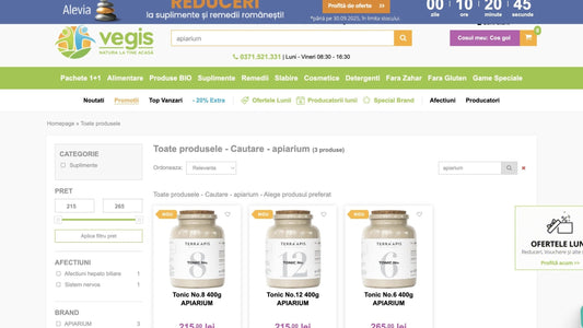 Apiarium x Vegis – împreună, mai aproape de tine