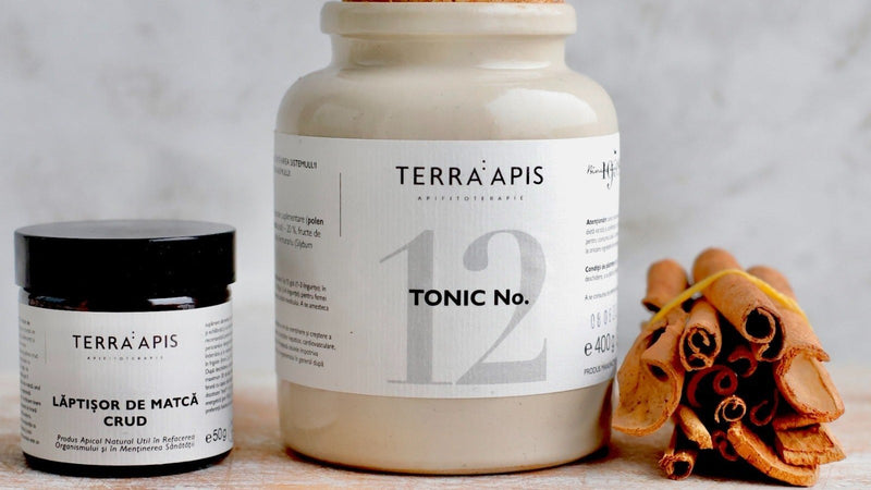 Tonic No. 12 + Lăptișor de matcă crud – o formulă sinergică pentru reziliență zilnică
